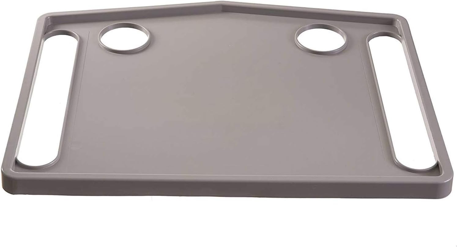 Rose Healthcare Walker Tray With Cup Holders, Walker Tray For Folding Walkers