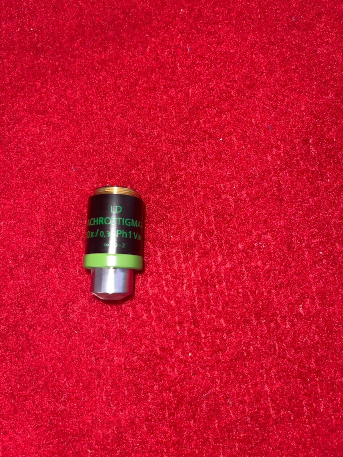 Zeiss LD ACHROSTIGMAT 20x/0.30 Ph1 Phase infinity 44 01 48 Microscope Objective