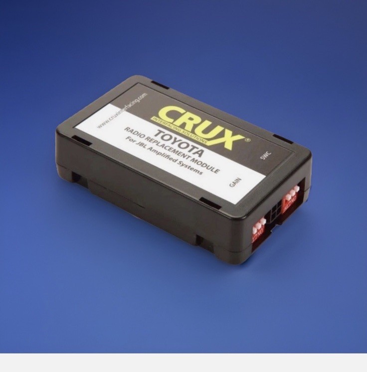 Crux SWRTY61J Radio Replacemnt W/Swc & Jbl Amp Retention For Toyota/Lexus