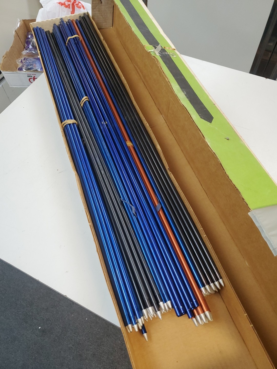 HUGE LOT OF BROWNING 127 ARROW BLANKS SHAFTS X7 1814 30 1/2"-32" FASTON VINTAGE