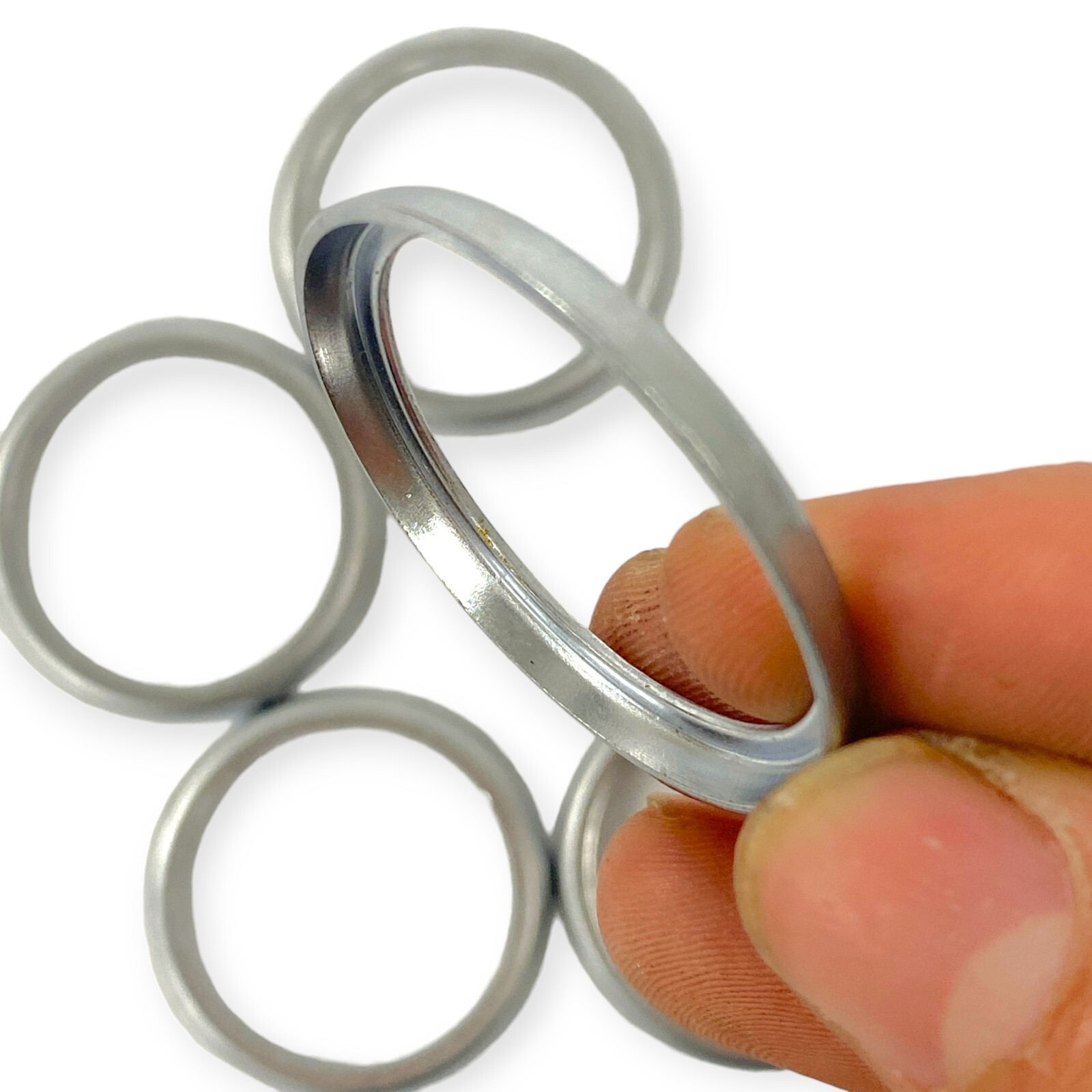 Von Duprin Cylinder Dogging Kit Cover Plate Silver, 5 Pcs