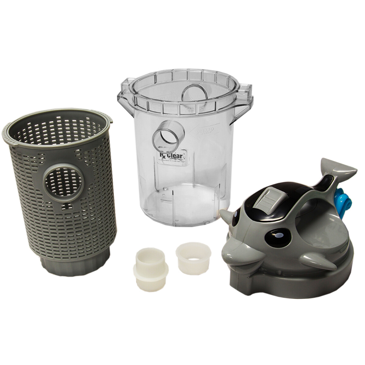 Dolphin Leaf Canister For Swimming Pool Suction-Side Pool Cleaners