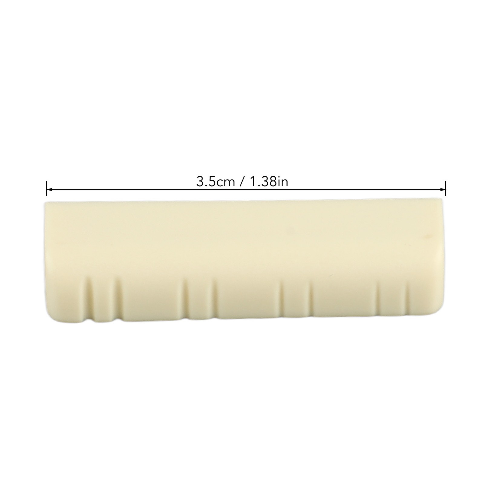 5Pcs Mandolin Bridge Nut 8 String Plastic 3.5cm Universal Instrument Accessory