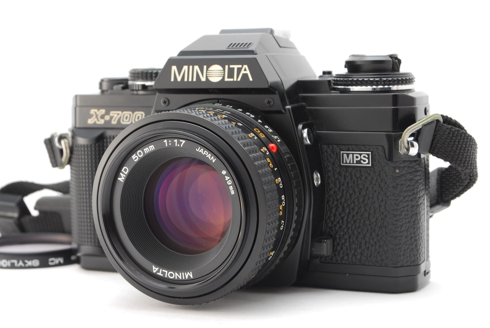 *EXCELLENT+5* Minolta X-700 35mm SLR Film Camera w/ MD 50mm f1.7 Lens From JAPAN