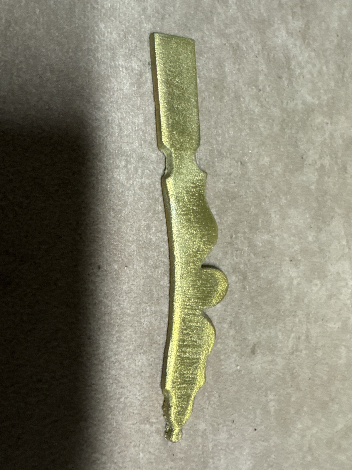 Zorger & Ernst York County Brass Flintlock Side Plate