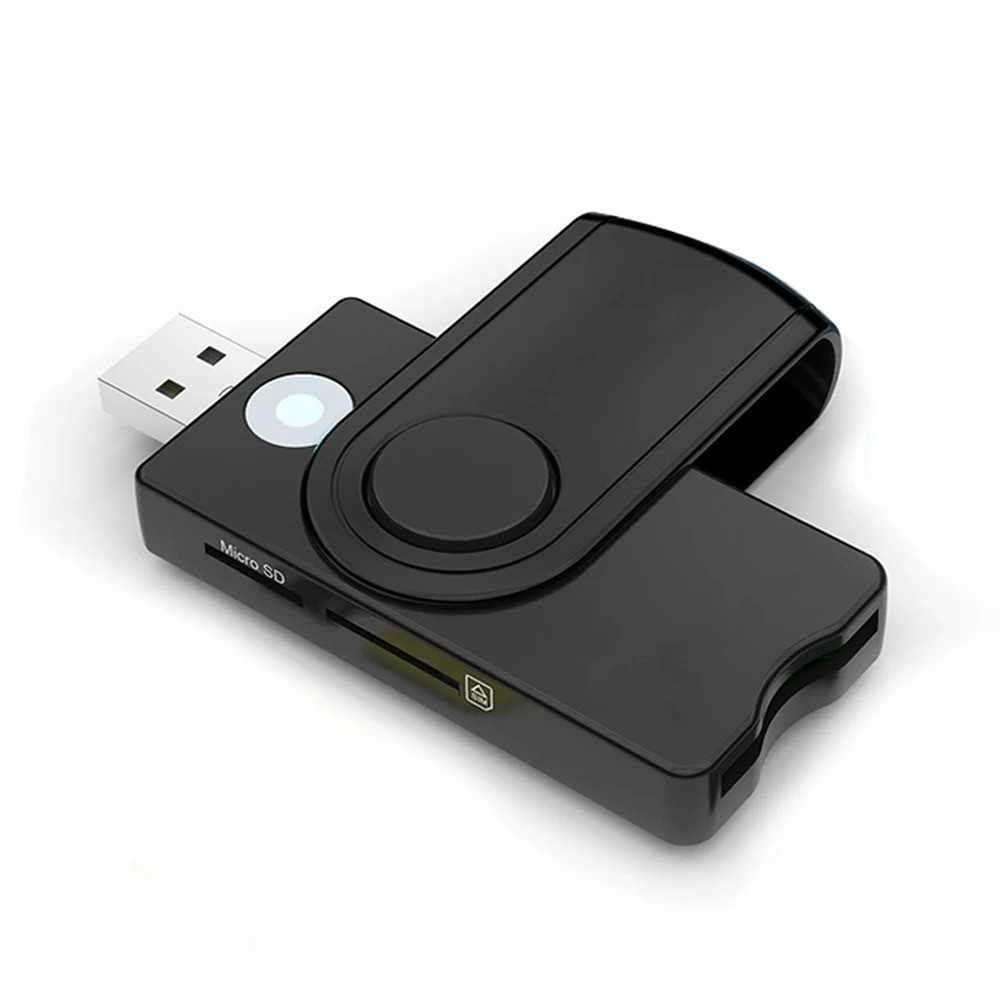 UTHAI USB Smart Card Reader SIM SD TF EMV CAC ISO7816 Windows Linux Mac X04