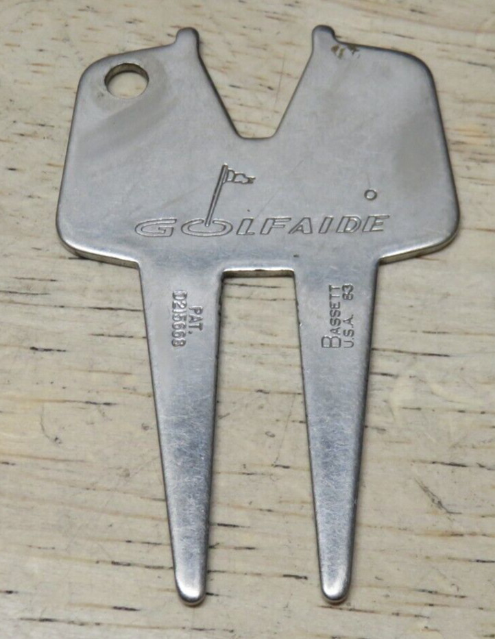 Security National Bank Golfaide Divot Repair Tool Key Chain