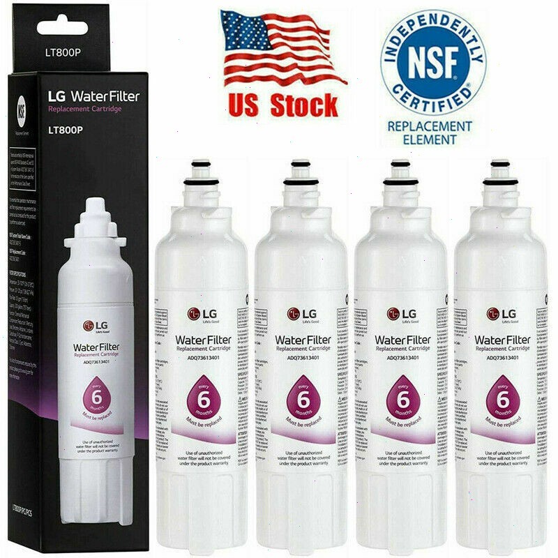 4 Pcs L-G LT800P  Fit kenmore 9490 Refrigerator Water filter( USA SHIP