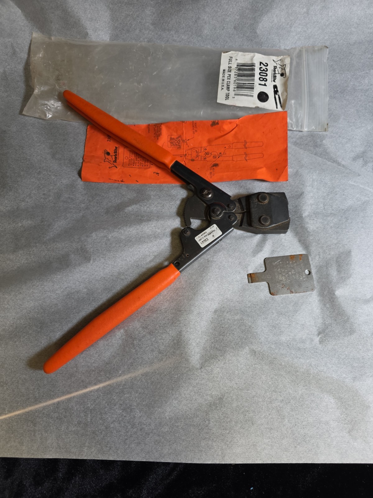 SharkBite 23081 Pex Clamp Tool Rough Plumbing Pipe and Fitting Tools