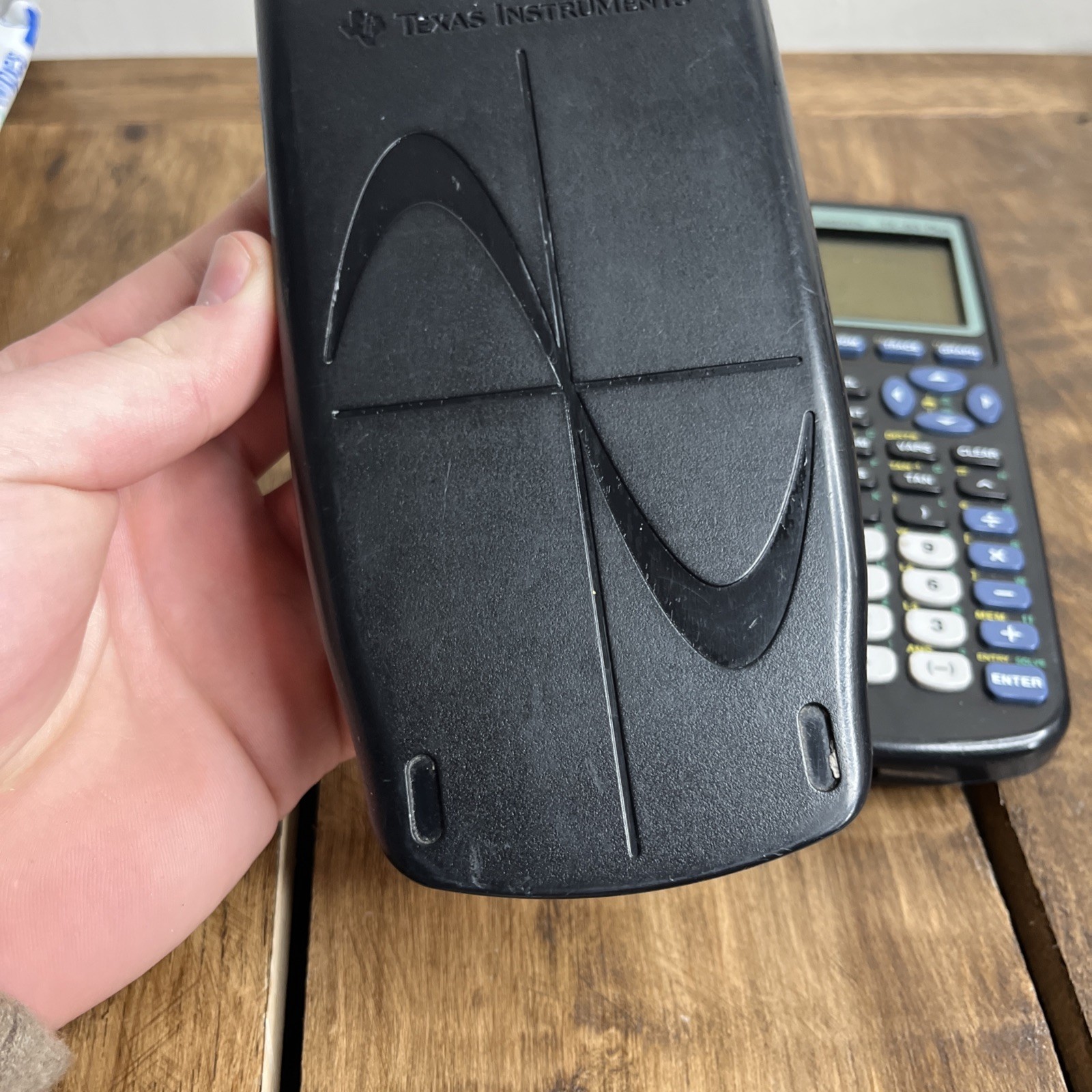 Texas Instruments TI-83 Plus Graphing Calculator W/Cover Tested Excellent