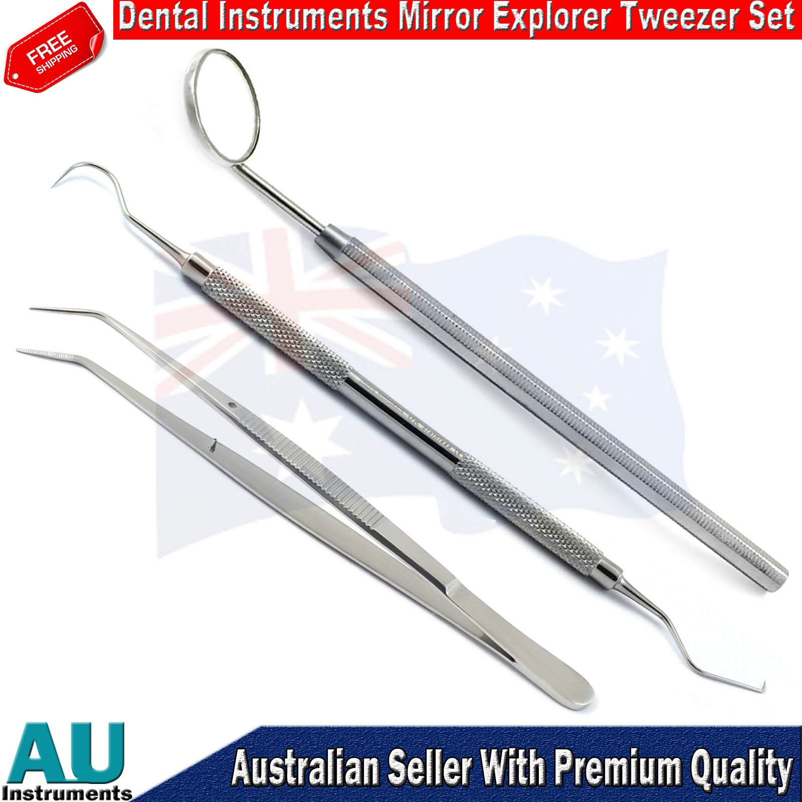 Dentistry Tooth Scaler Mouth Teeth Inspection Diagnostic Laboratory Instruments