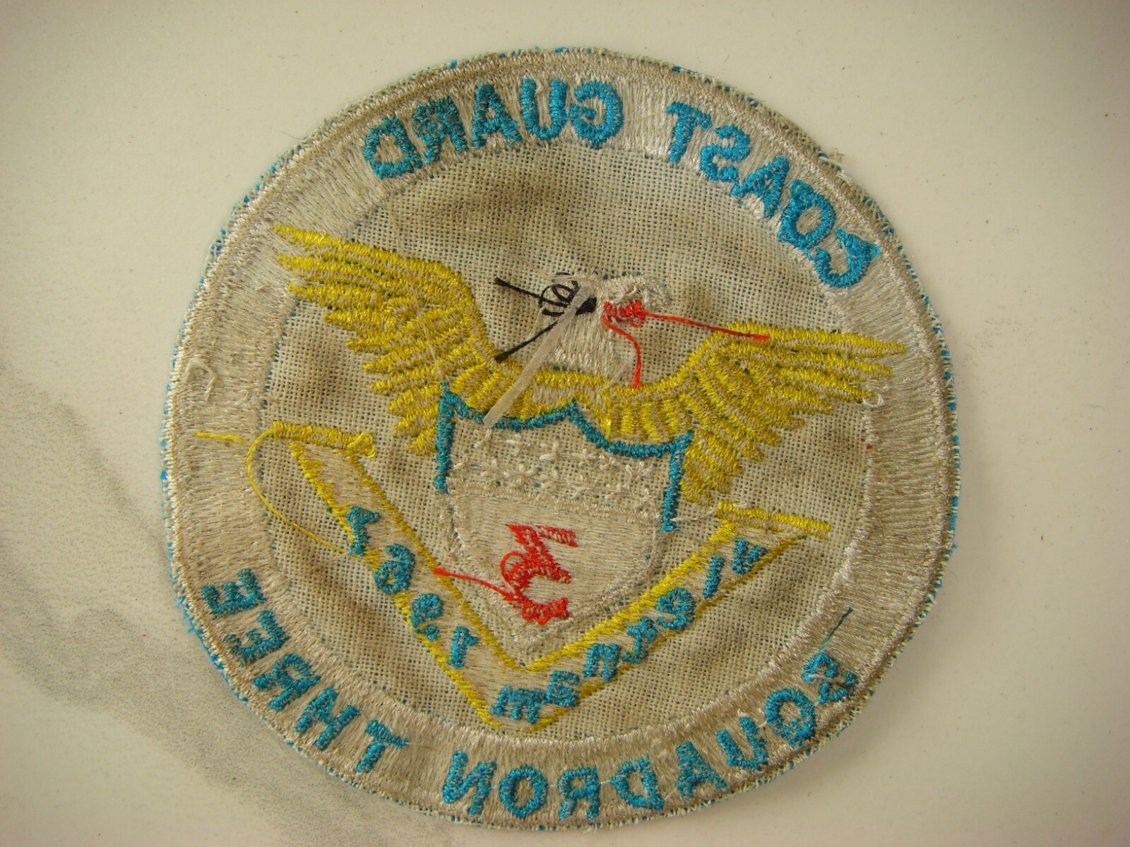 US COAST GUARD SQUADRON 3, VIETNAM WAR PATCH