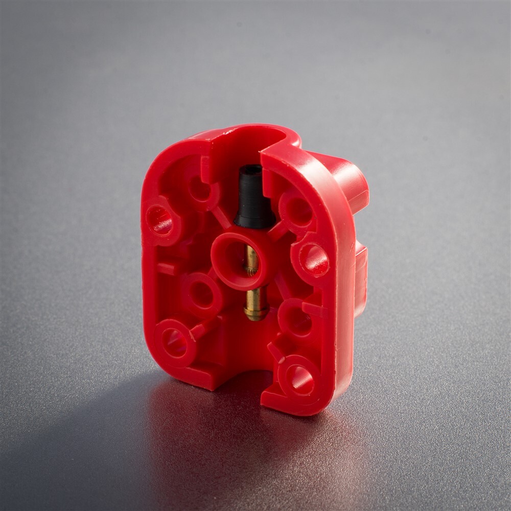 Cox 049 051 Killer Bee Model Engine Crankcase Backplate .049 .051 - Red Version