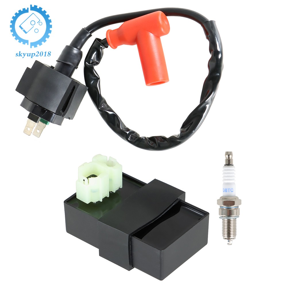 New Ignition Coil Spark Plug CDI Box For Honda TRX400FW Foreman 400 1995-2003