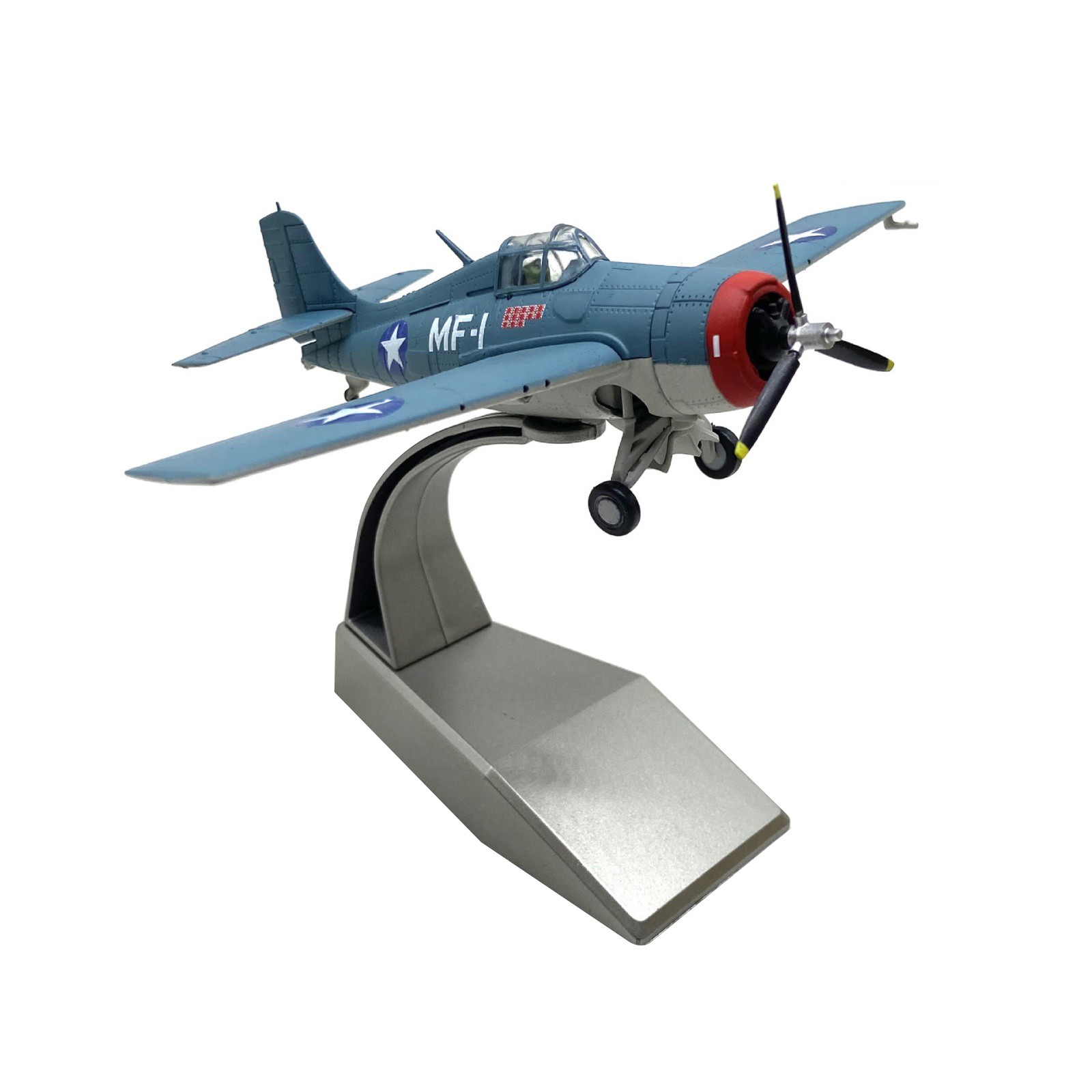 1* 1/72 4.9in WWII For Grumman F4F Wildcat Fighter Model Alloy Model