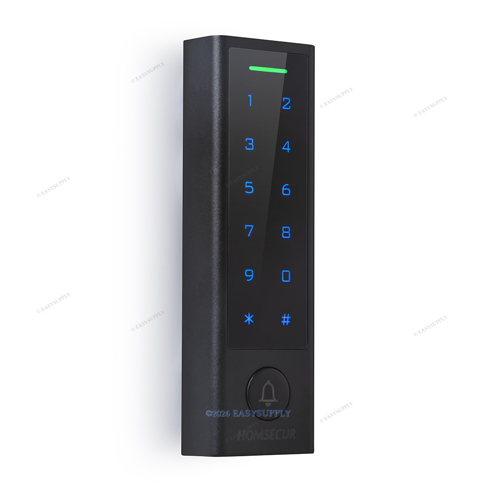 HOMSECUR APP WIFI Password Access Control Set Surface Mount Drop Bolt Lock