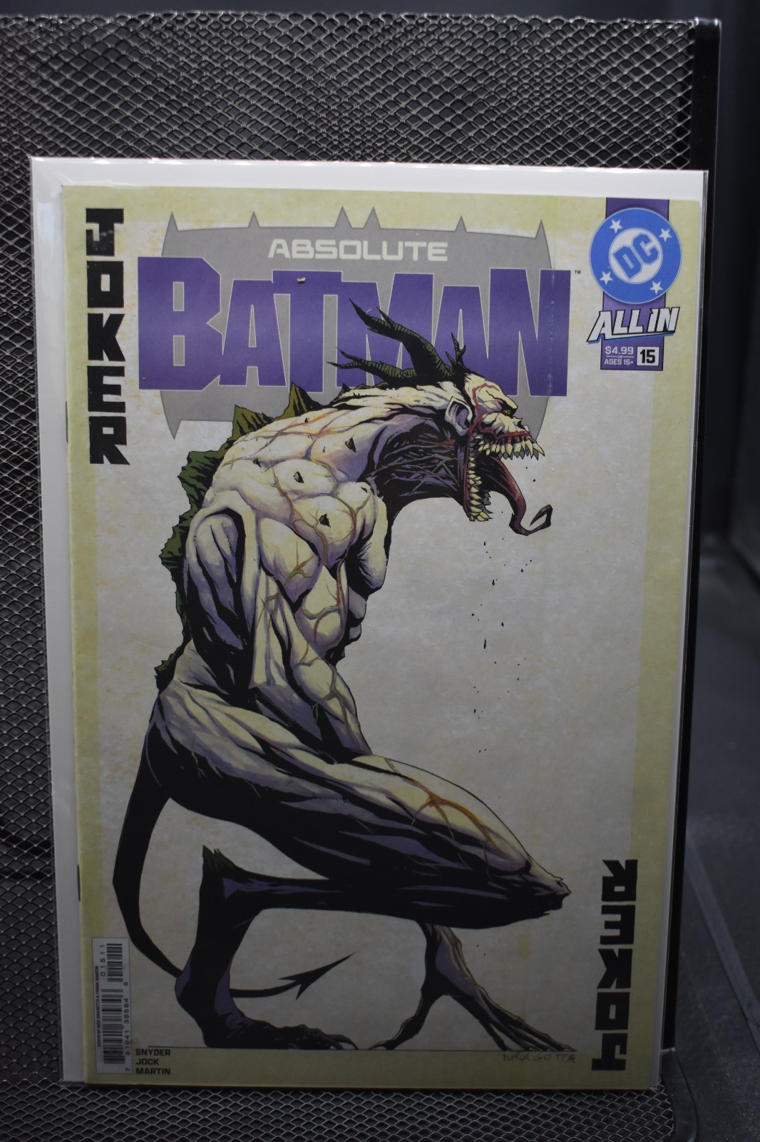 Absolute Batman #15 1st Print Nick Dragotta Cover A DC 2026 Scott Snyder 9.6