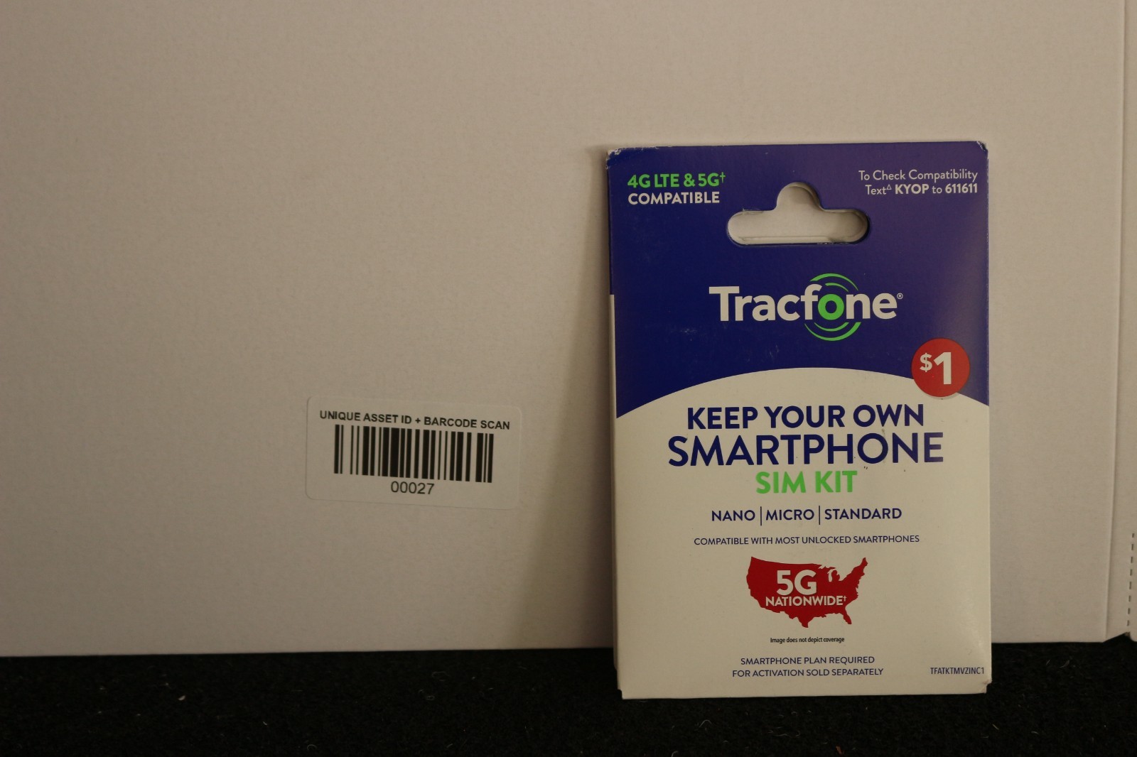TracFone Keep Your Own Phone 3-in-1 Prepaid SIM Kit