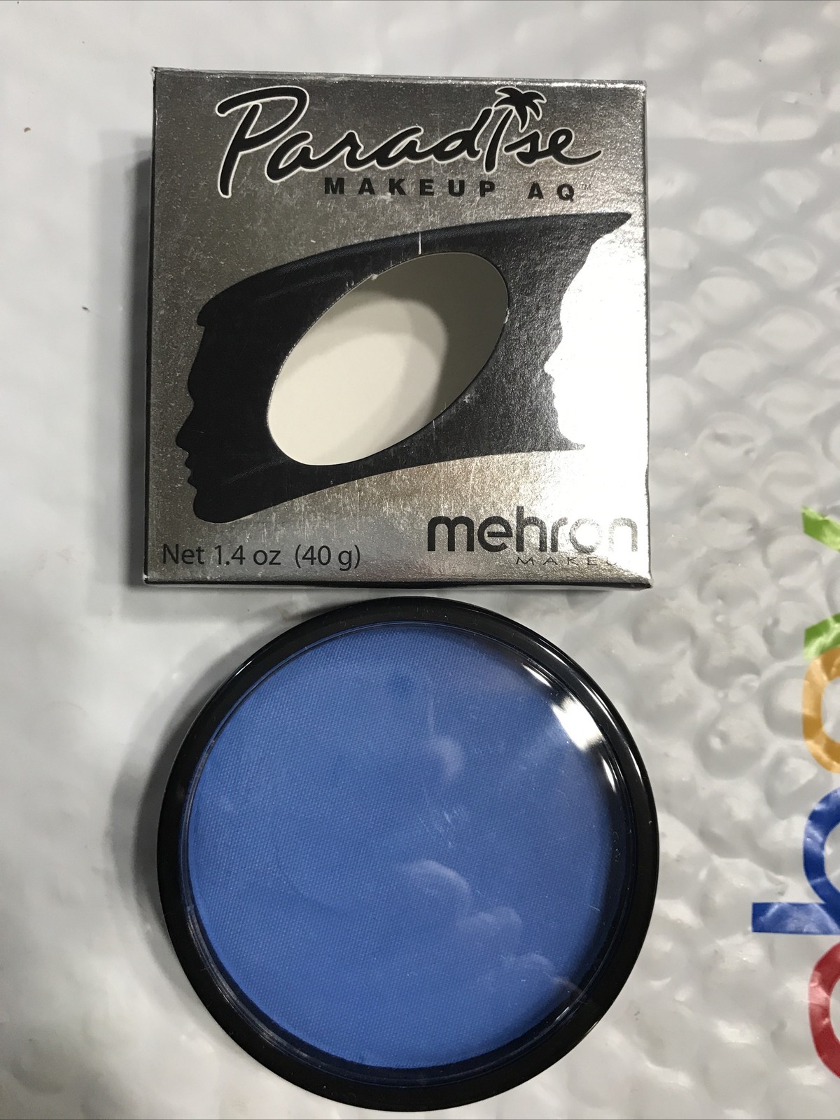 Mehron Paradise AQ Makeup face body makeup SKY unsealed NIB