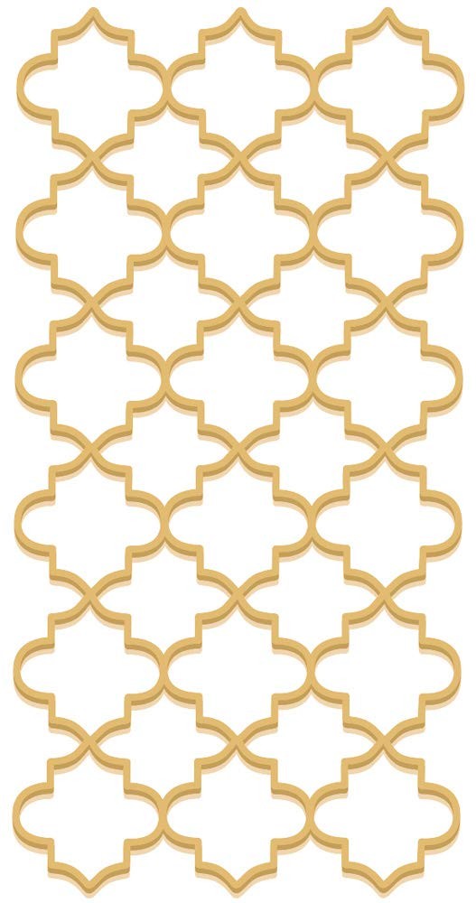 Boston International IHR Guest Towel Buffet Paper Napkins, 8.5 x 4.5-Inches Gold