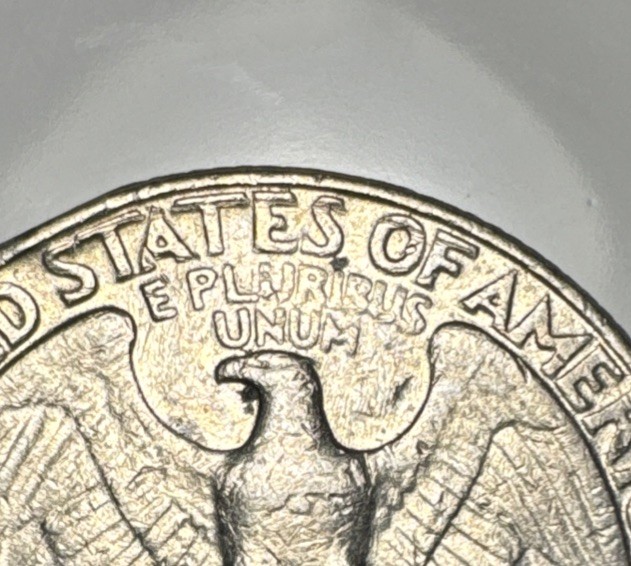 1982-P Washington Quarter with Major DDR Error