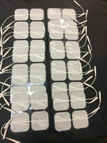 40 Tens Electrode Pads EMS Replacement Unit 7000 3000 2x2 Muscle Stimulator BULK