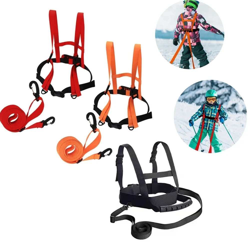 Children Ski Training Belt Safety Traction Harness Rope for Snowboard Ski Belt