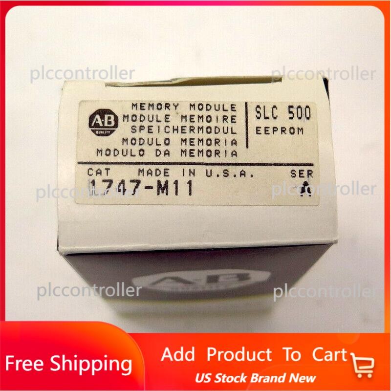 Allen-Bradley SLC 500 Memory Module 1747-M11 New US Free Tax