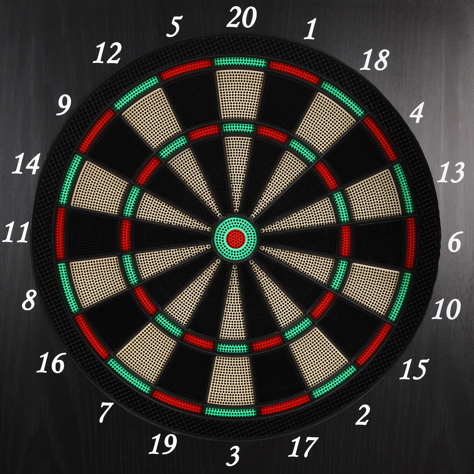 Electronic Dart Machine Wall-mounted Decorative Dartboard Cabinet & 12*Darts