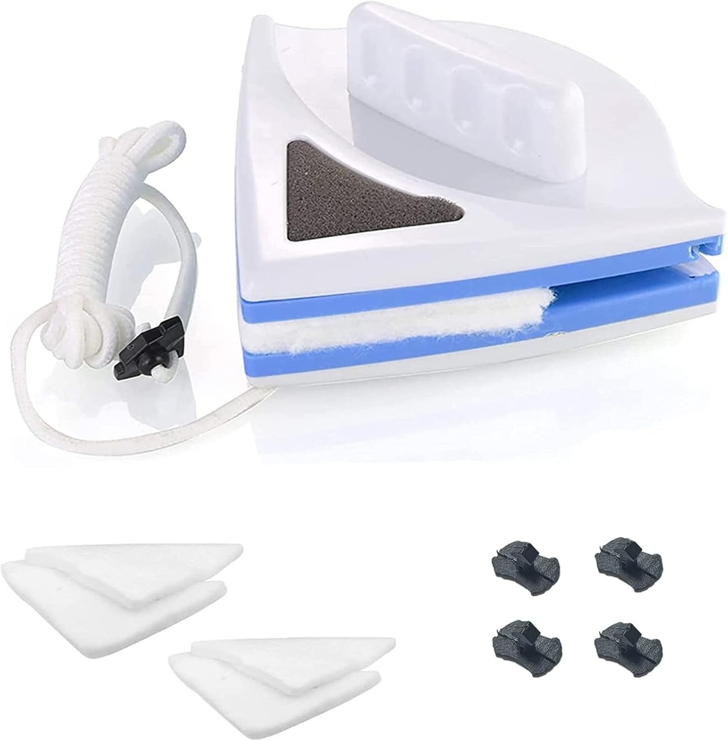 Shop Magnetic Window Cleaner, Double Sided Window Glass Wiper Cleaning Tool for
