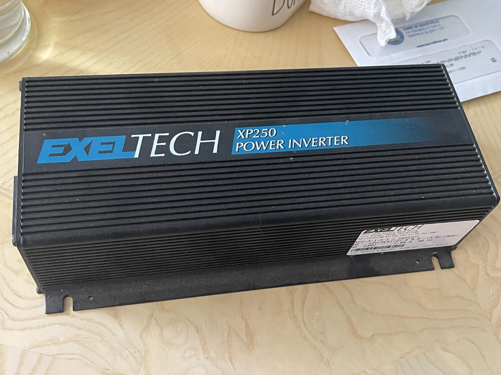 ExelTech XP250 Power Inverter, XP2-3-1-5-1
