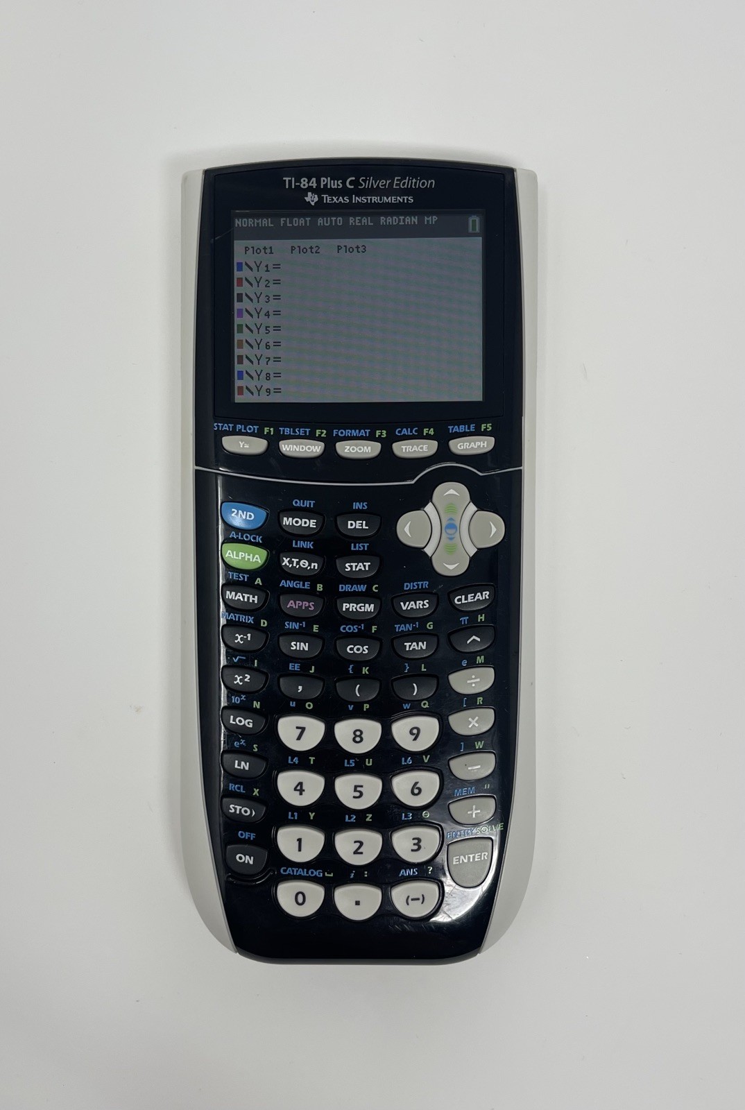Texas Instruments TI-84 Plus C Silver Edition Graphing Calculator Black/Gray