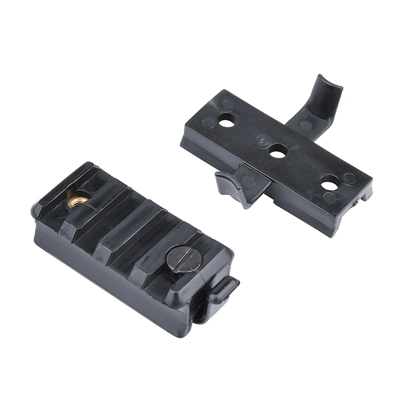 NEW Black 2 Pack Helmet ARC Rail Accessories Mounting Hardware Picatinny