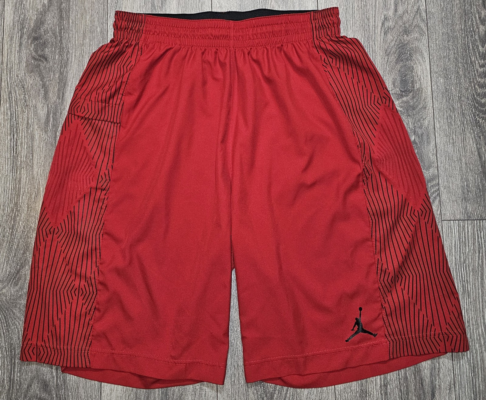 NIKE Jordan Franklin Street Basketball Shorts Red Men’s Size X-Large 519682-695
