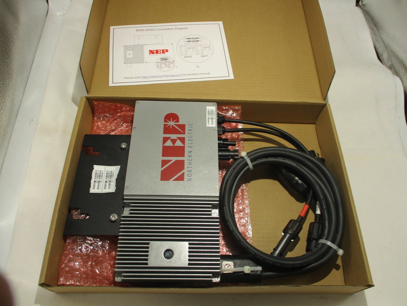 NEW NEP NORTHEN ELECTRIC BDM300X2 MICRO CONVERTER