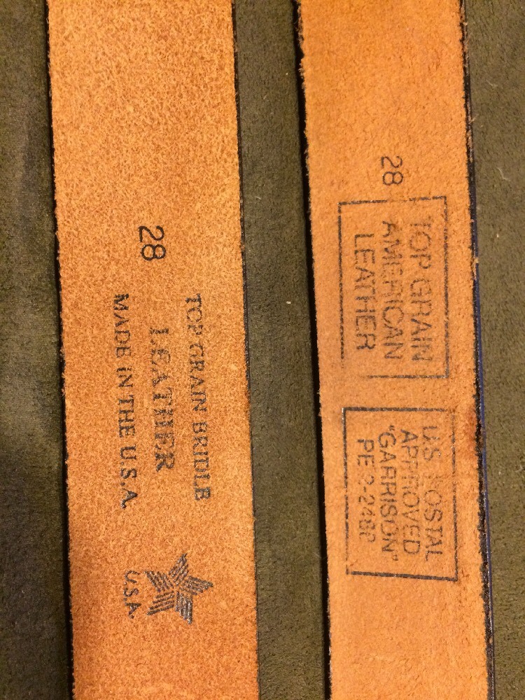 NEW BELT GARRISON LEATHER 1 3/4" DUTY POLICE EMS EMT UNIFORM SECURITY USA 28