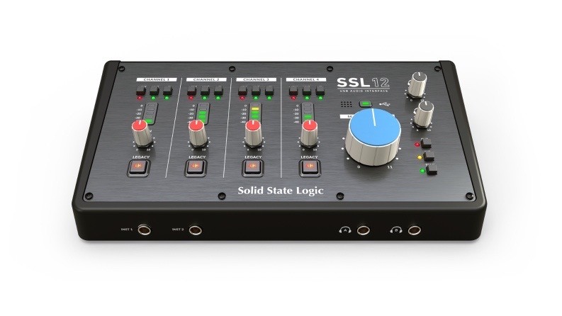 Solid State Logic SSL 12 12-in/8-out USB Bus-Powered Audio Interface