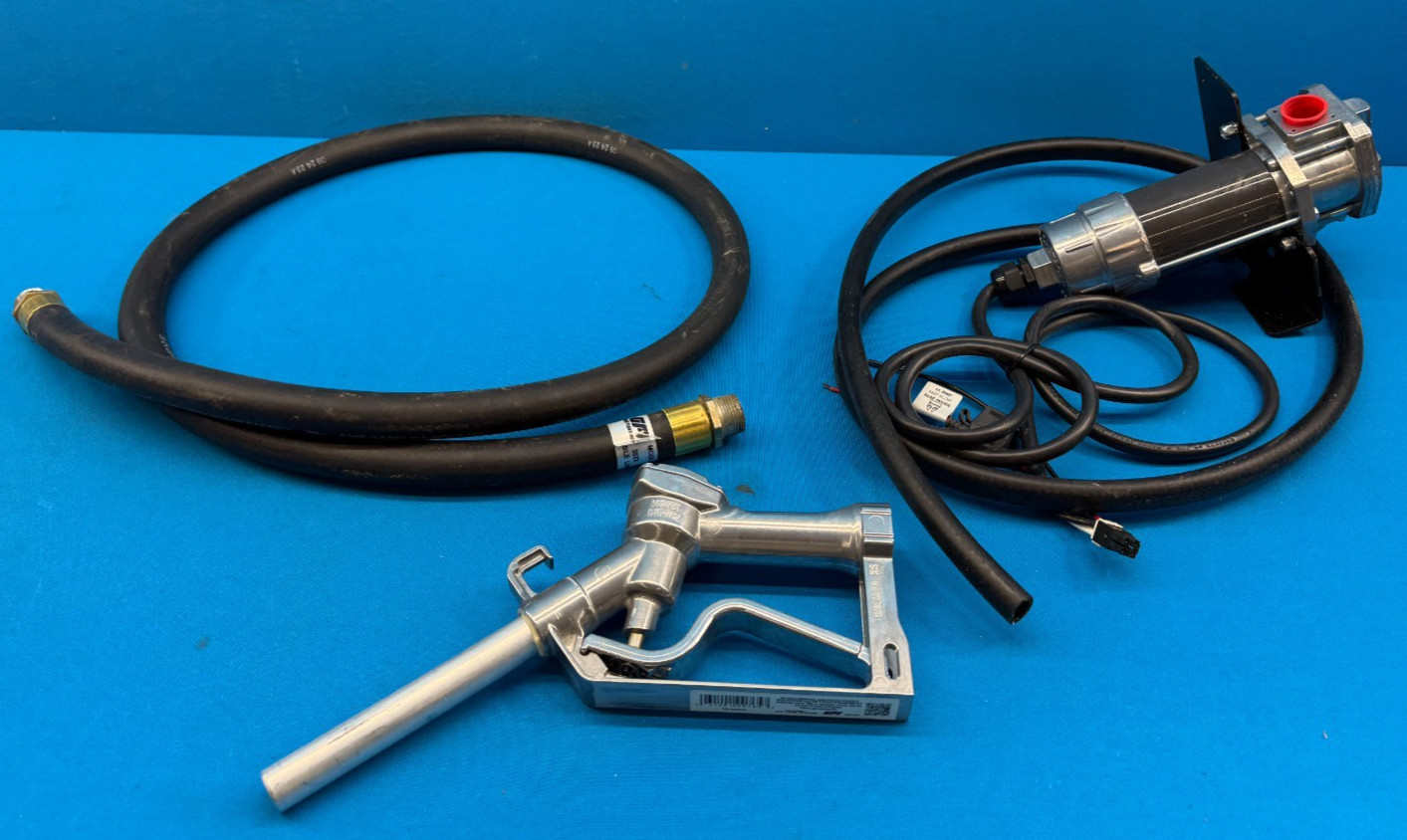 ECI Fuel Systems ECI5 Gas Transfer Pump Assembly w/Nozzle & Hose 7507 12volt 10a