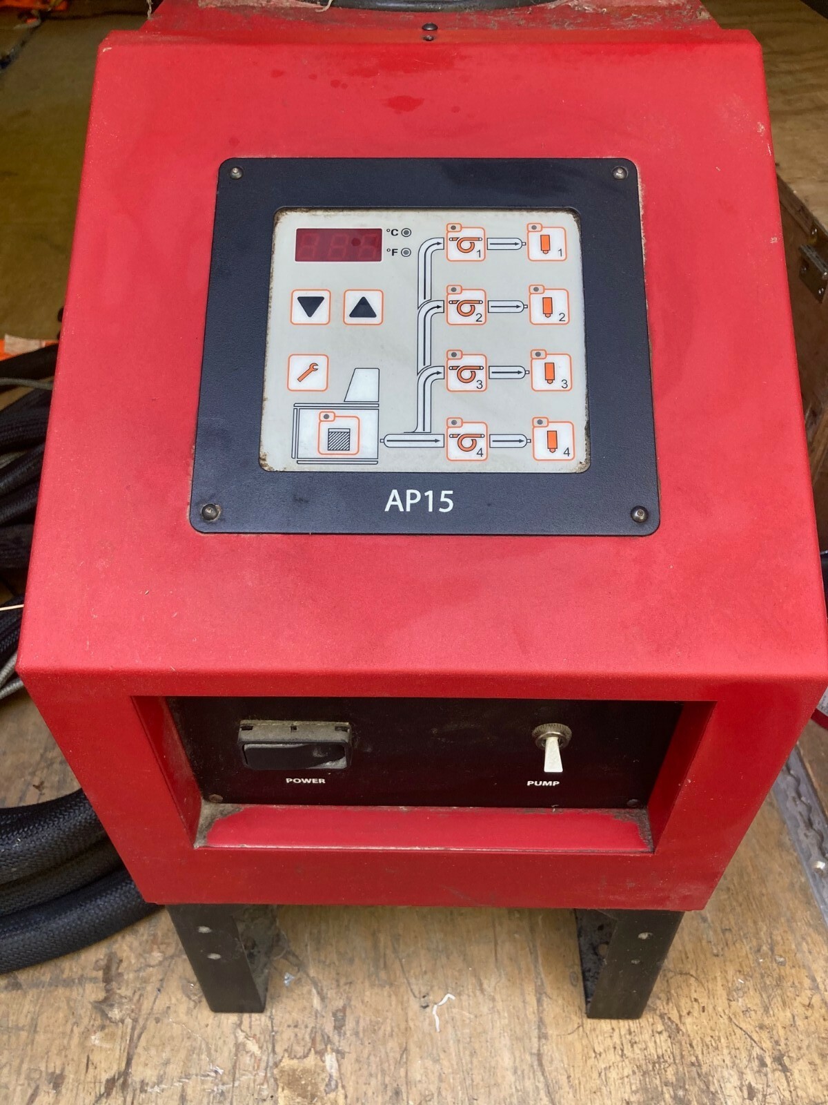 Nordson-style Astro Packaging AP15 Hot Melt Dispenser (Nordson hose compatible)