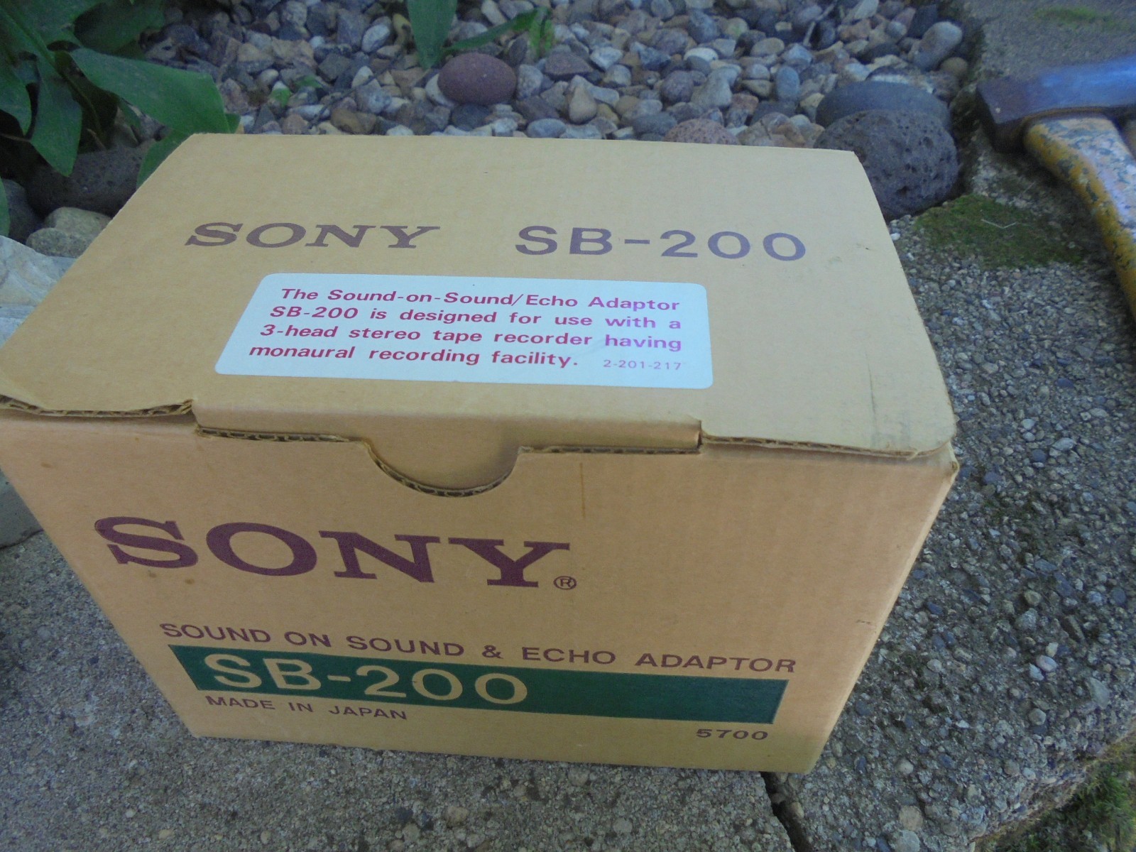 Vintage New in Box Sony SB-200 Sound on Sound & Echo Adaptor