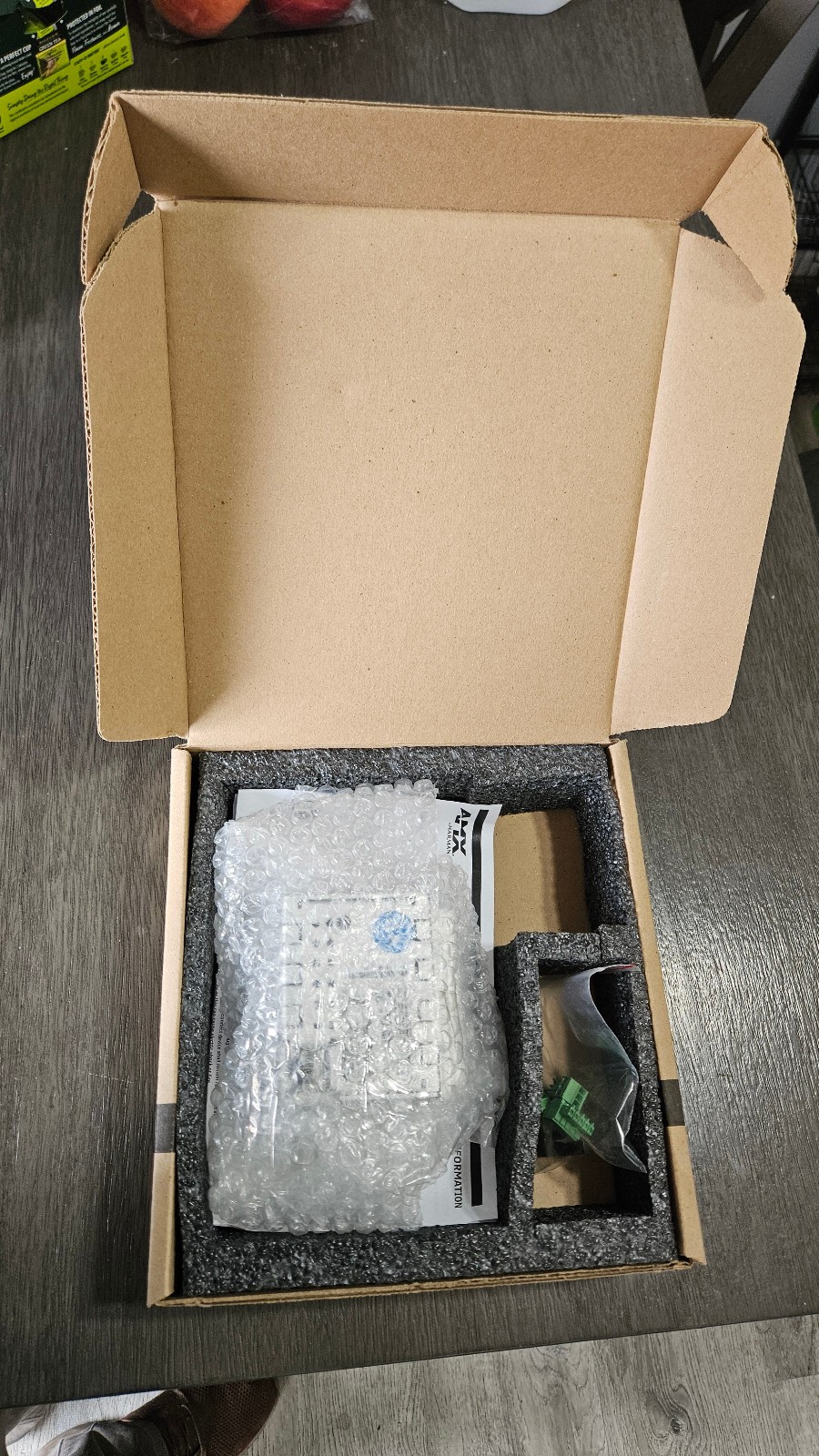 AMX NMX-ENC-1115-WP-BL, AV over IP Encoder - Wall Mounts over 2 Gang J-Box
