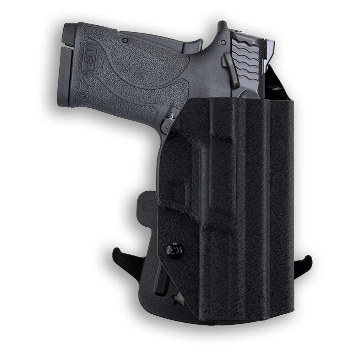 NEW We the People RH OWB Paddle Holster for S&W Shield EZ 380 WITH bag Black