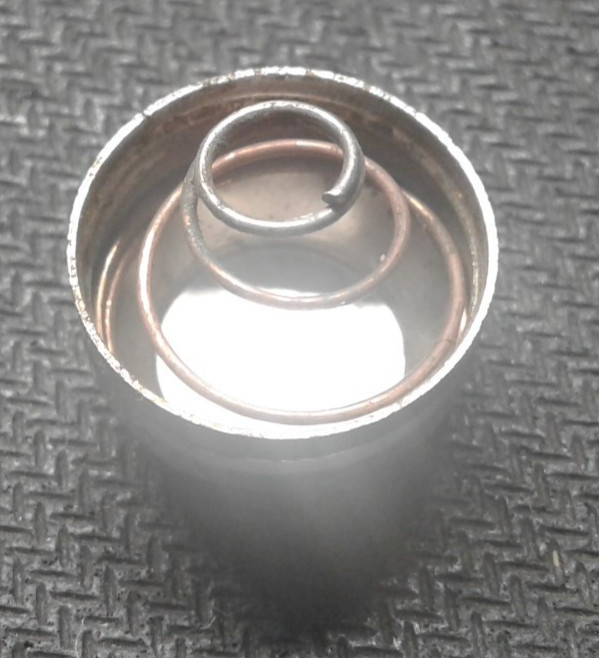 Tom Thumb 3 1/8 Flash Light Miniature some rust and corrosion