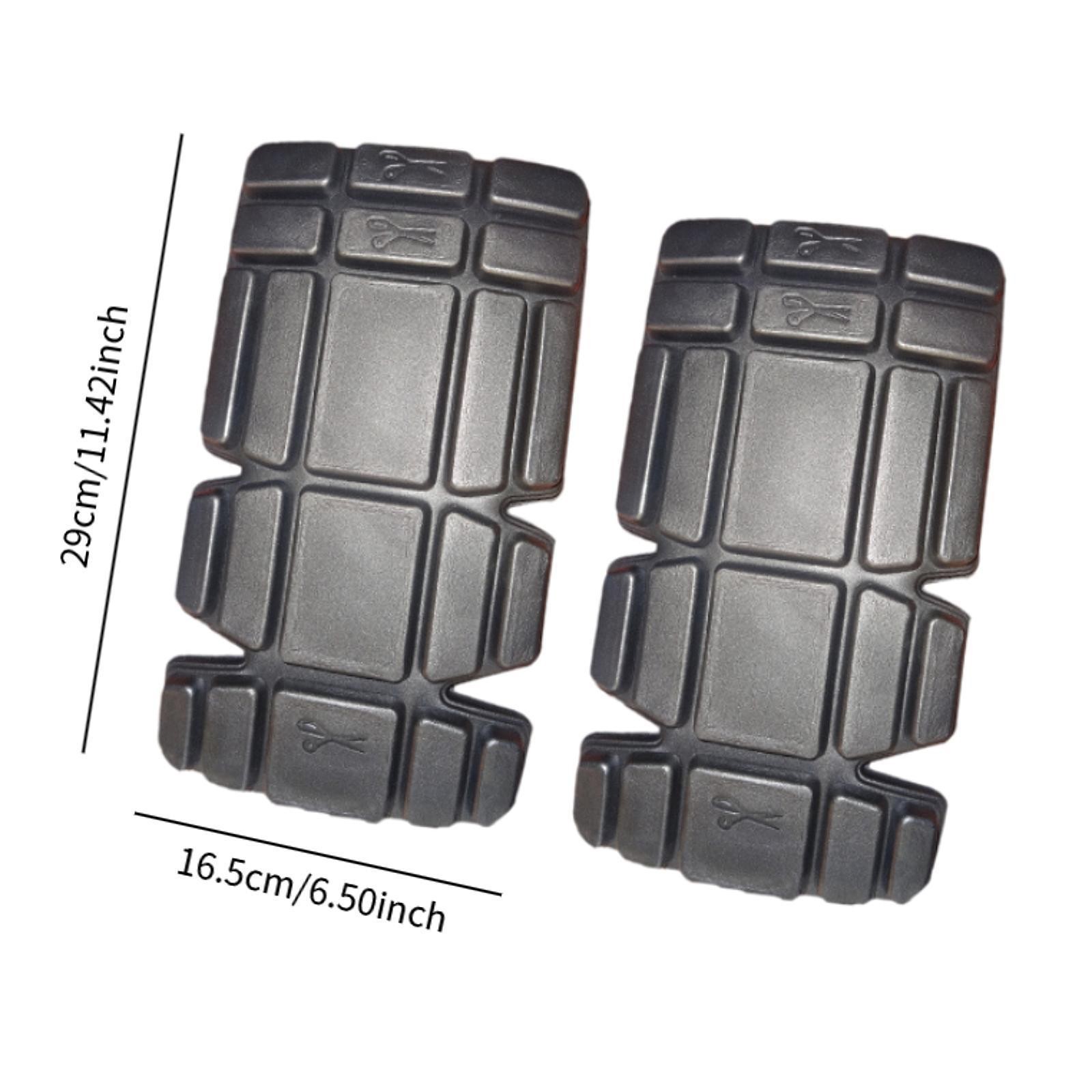 2Pcs Knee Pad for Pants Padding EVA Lightweight Thick Flexible Anti Skid Insert