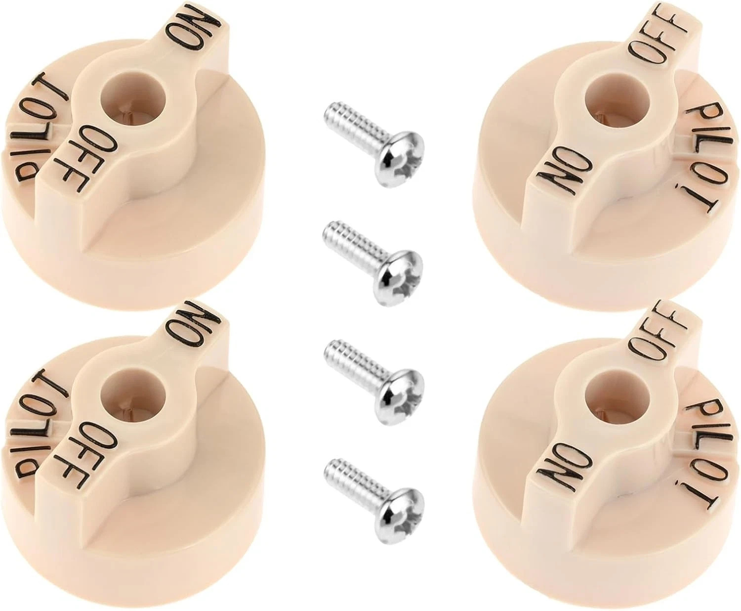 1751-012 Gas Valve Knob, 4PCS Temperature Control Knob Compatible with...