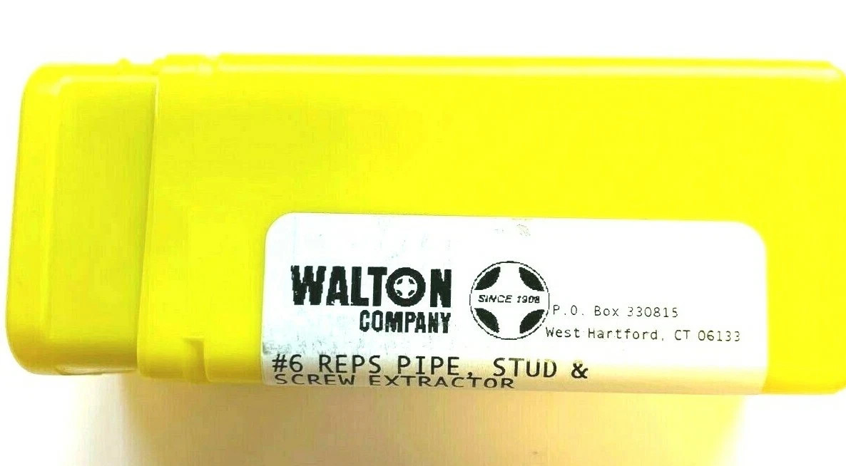 WALTON REPS PIPE EXTRACTOR USA CHOOSE SIZE #1, #2, #3, #4, #5, #6, OR #7