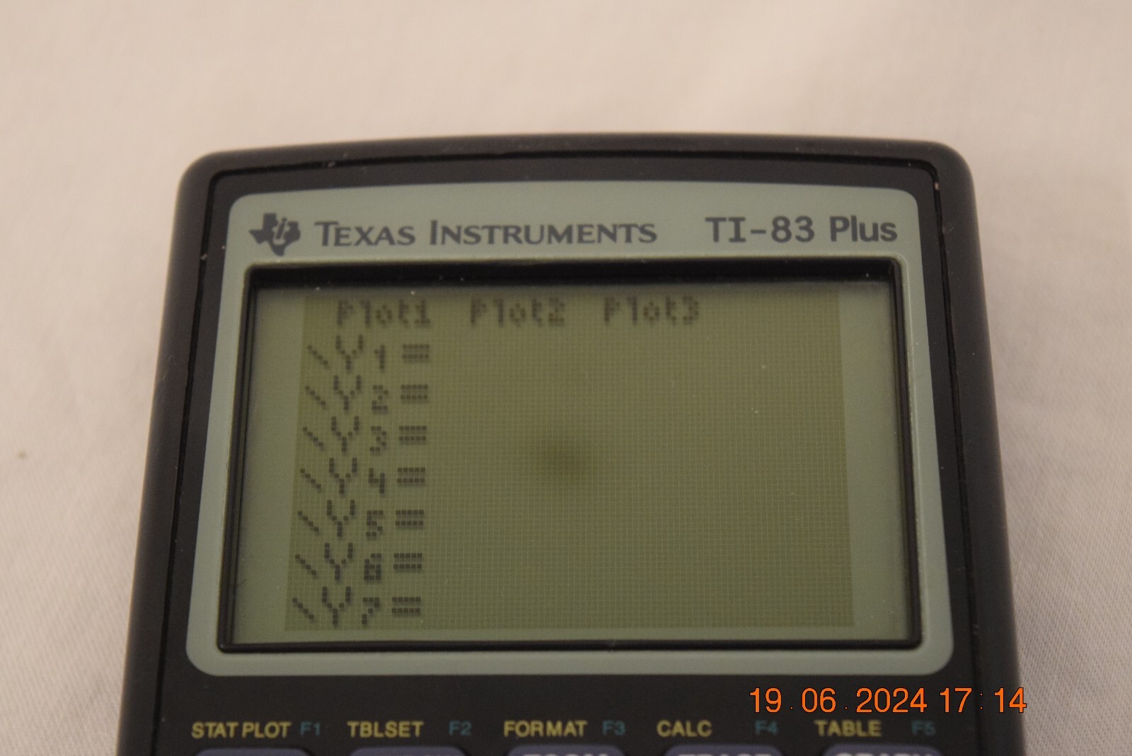 Texas Instruments TI-83 Plus Calculator Used / Works!