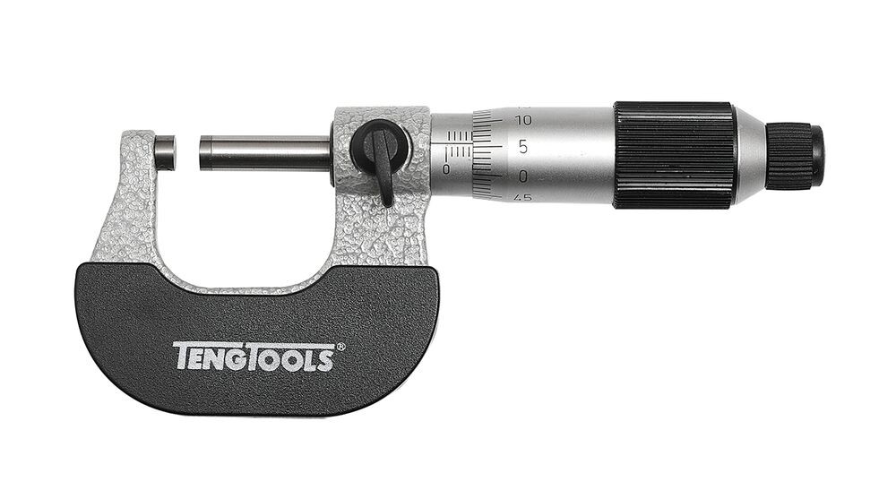 Teng Tools Micrometer 0 - 25mm MIR25