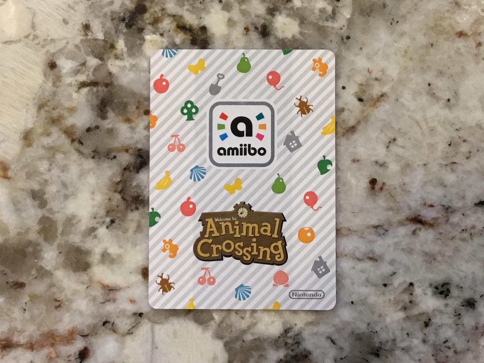 FUCHSIA #123 Animal Crossing Amiibo Authentic Nintendo Mint Card From Series 2