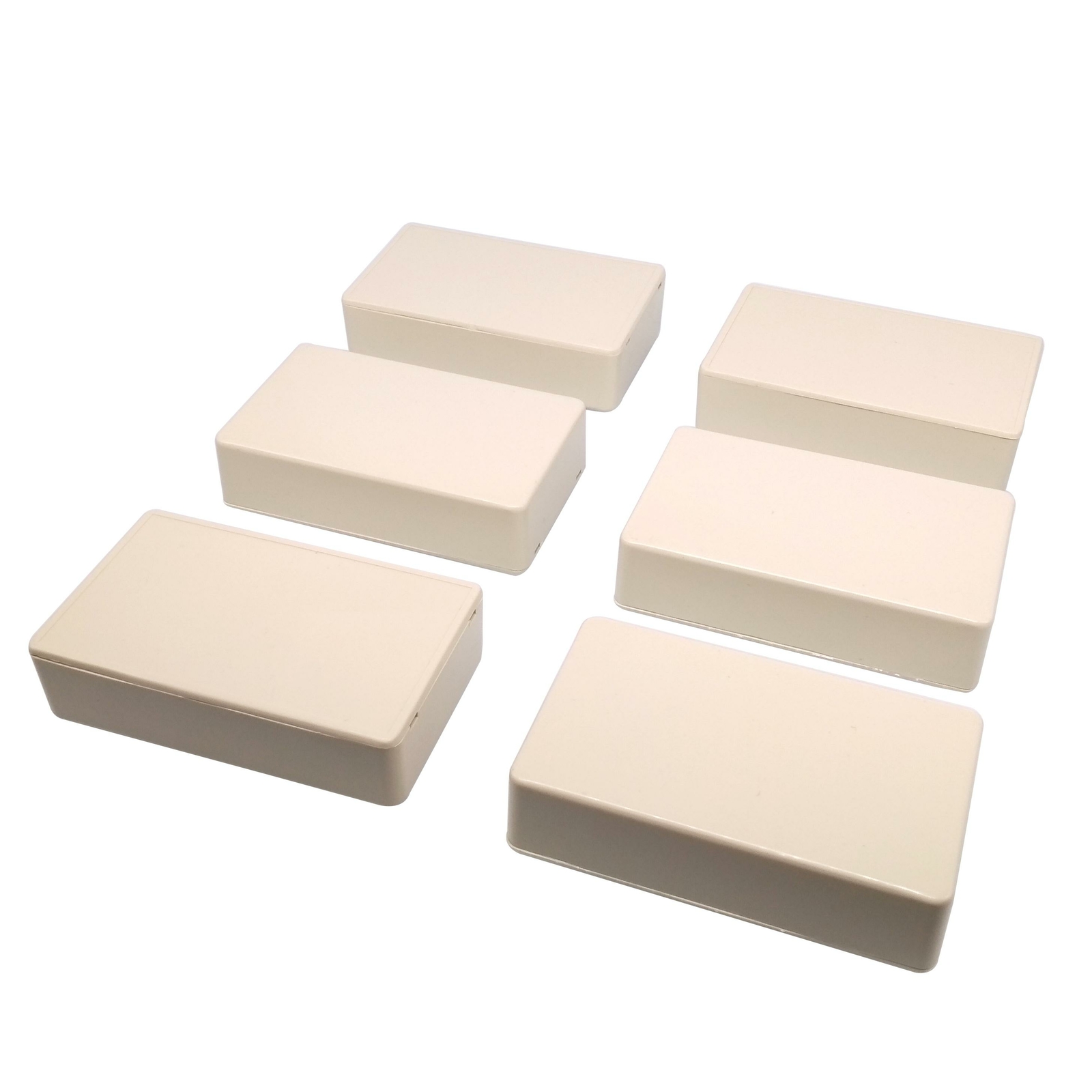 6pcs Plastic Project Box Electronic Enclosure Case DIY 25 x 60 x 100mm